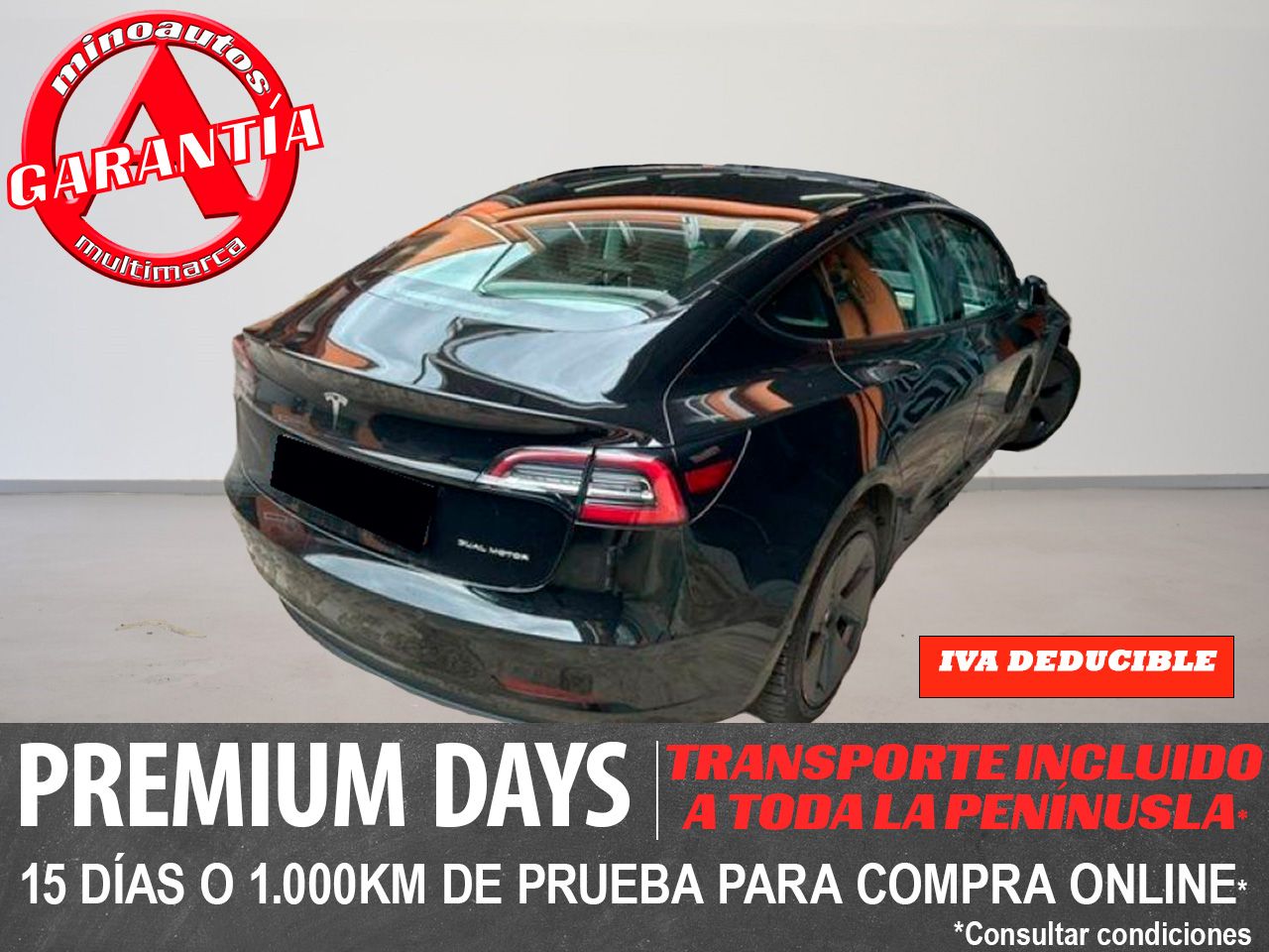 TESLA MODEL 3 en Minoautos