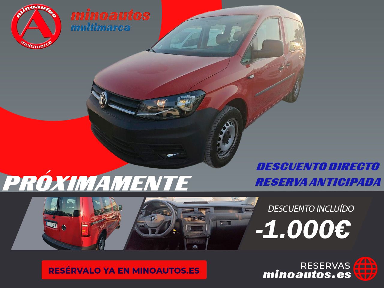 VW CADDY en Minoautos