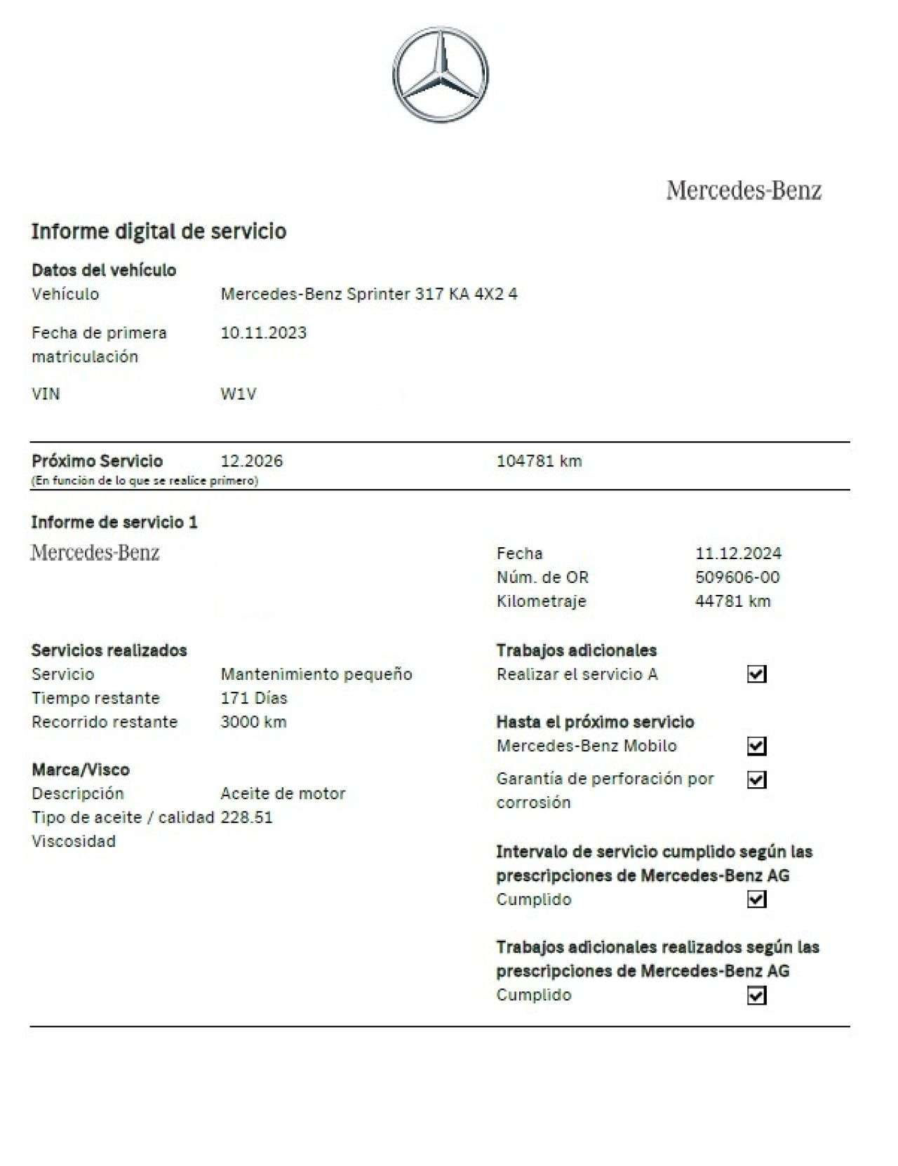 MERCEDES-BENZ SPRINTER en Minoautos