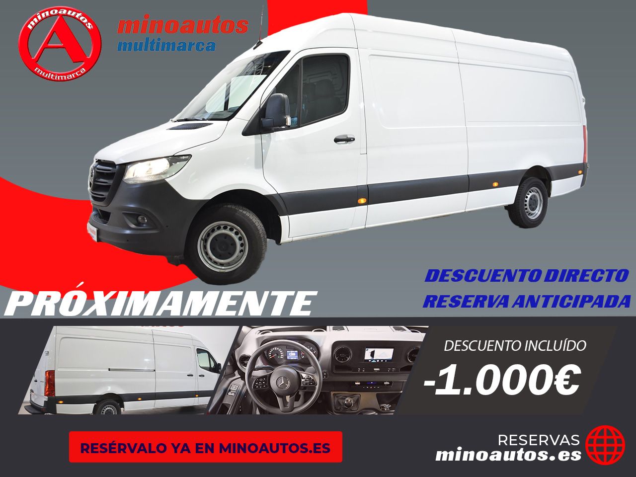 MERCEDES-BENZ SPRINTER en Minoautos