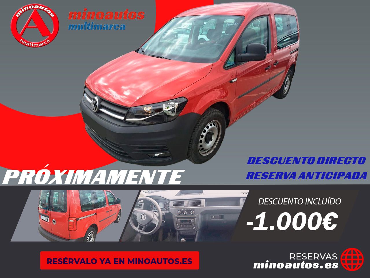 VW CADDY en Minoautos