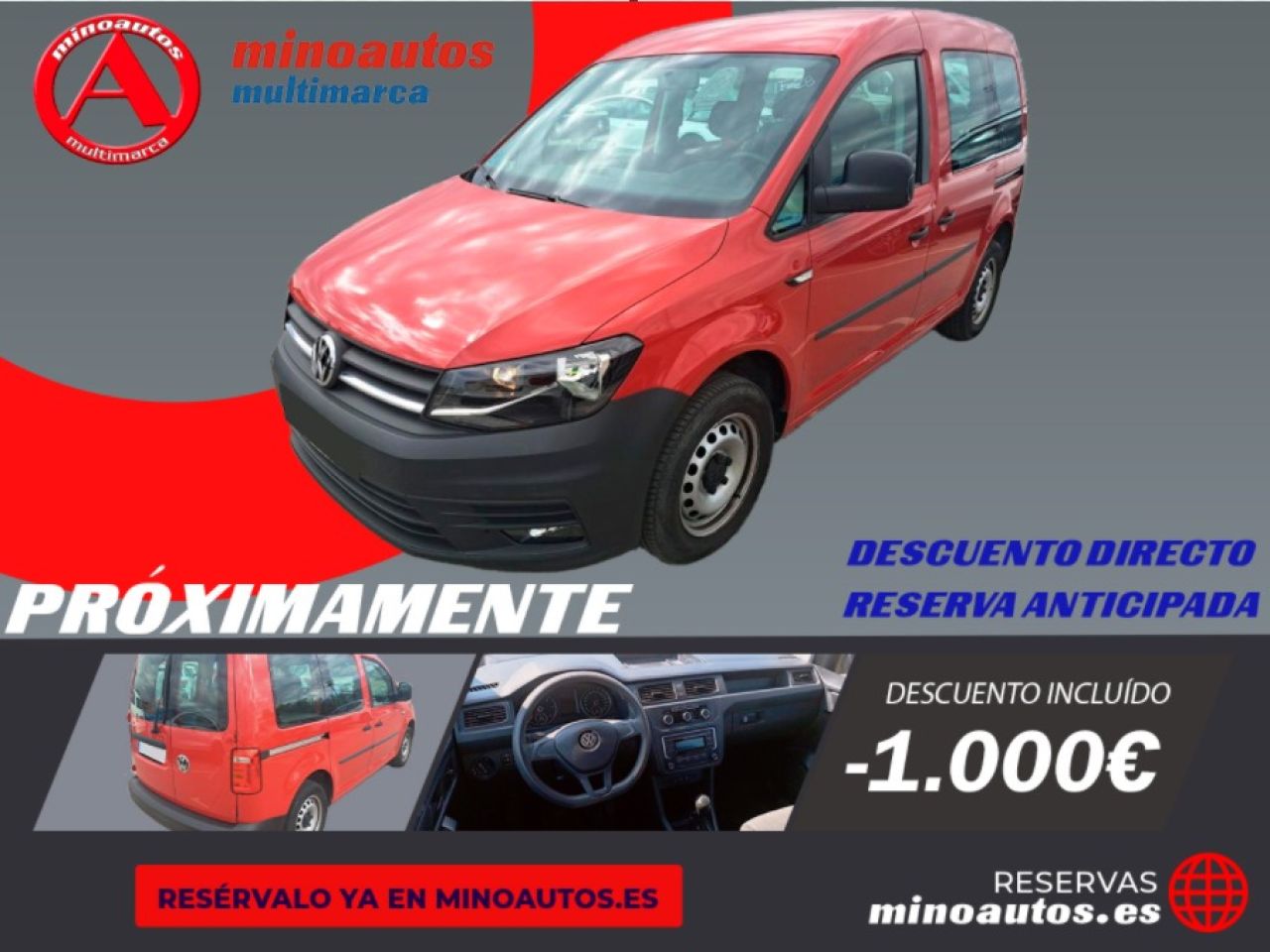 VW CADDY en Minoautos