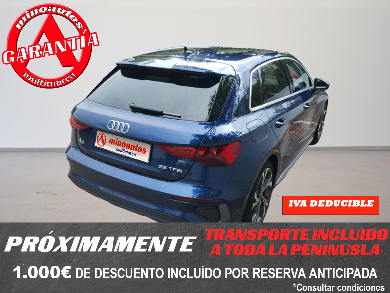 AUDI A3 SPORTBACK en Minoautos