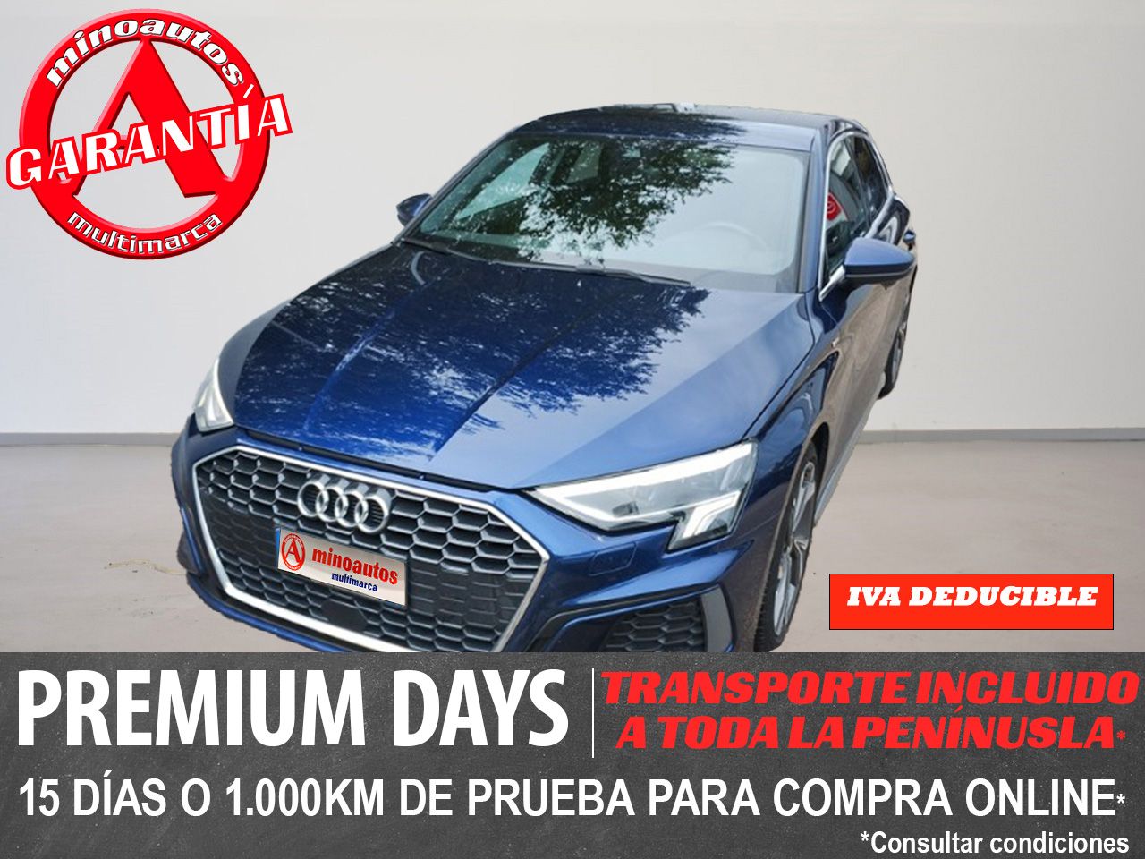 AUDI A3 SPORTBACK en Minoautos