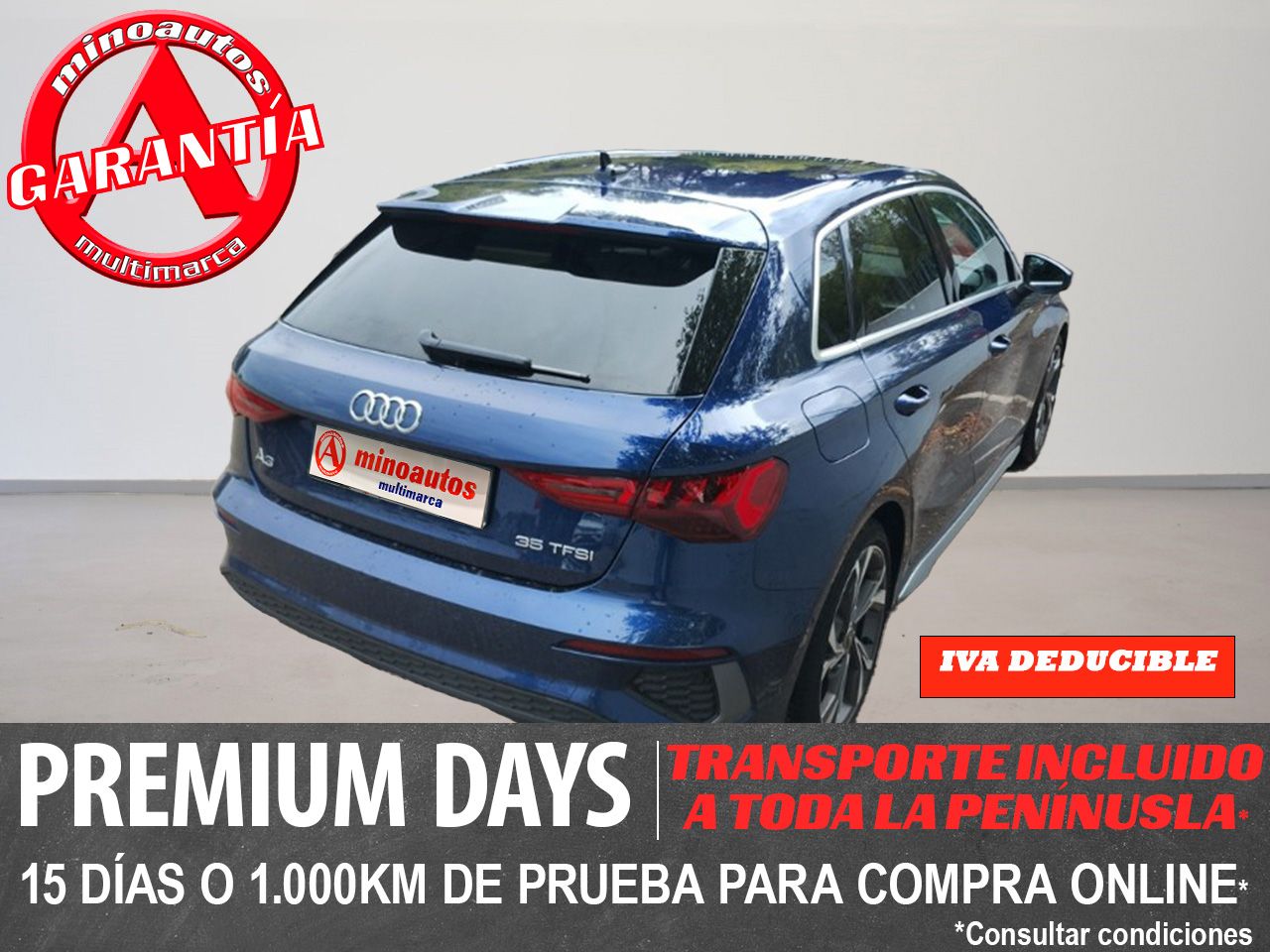AUDI A3 SPORTBACK en Minoautos