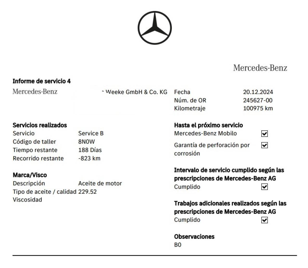 MERCEDES-BENZ GLB en Minoautos