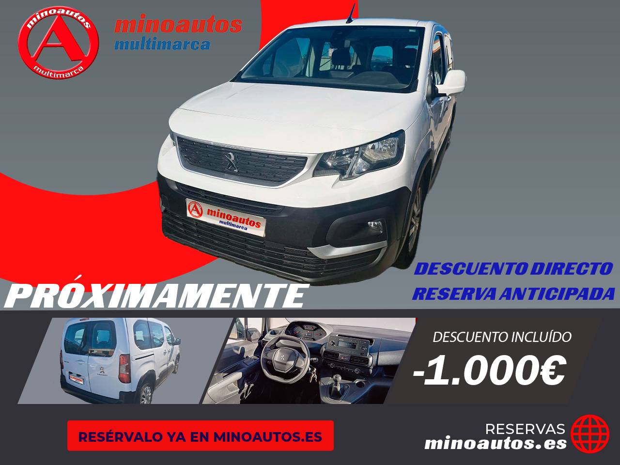 PEUGEOT RIFTER en Minoautos