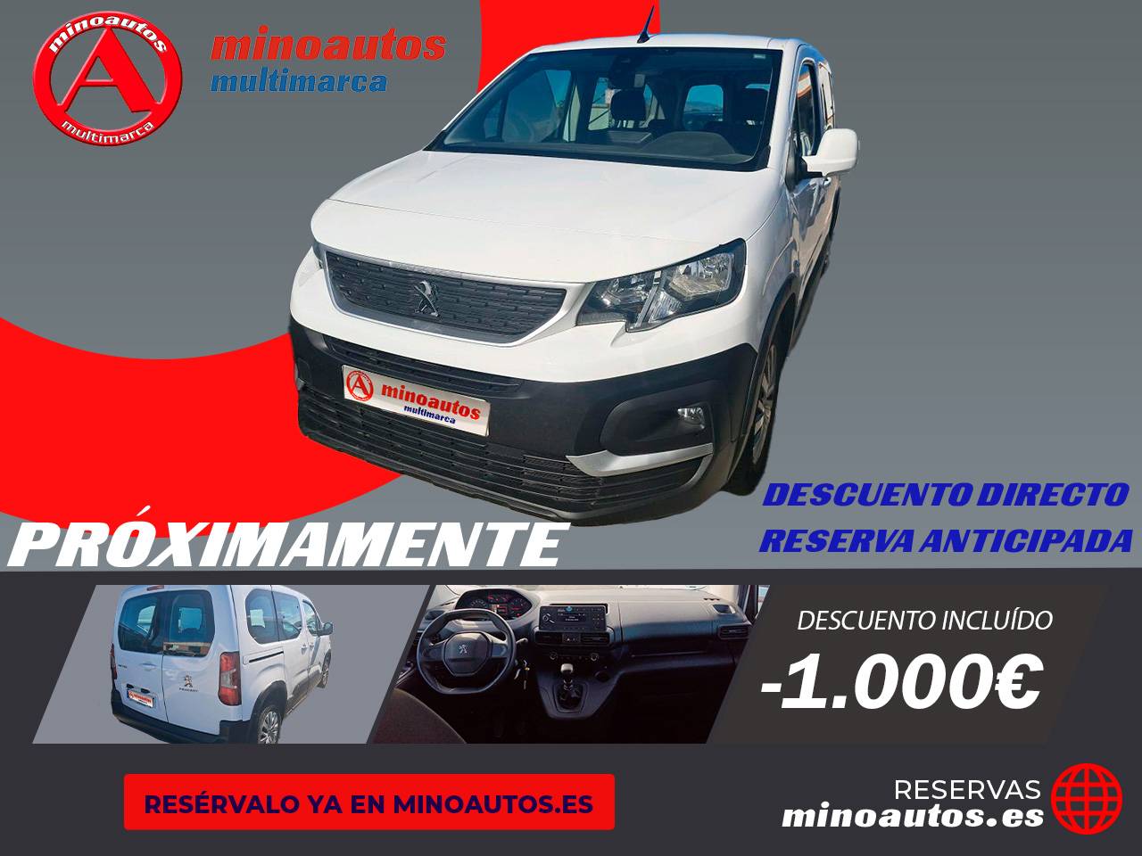 PEUGEOT RIFTER en Minoautos