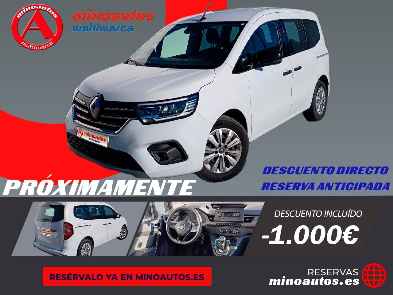 RENAULT KANGOO en Minoautos