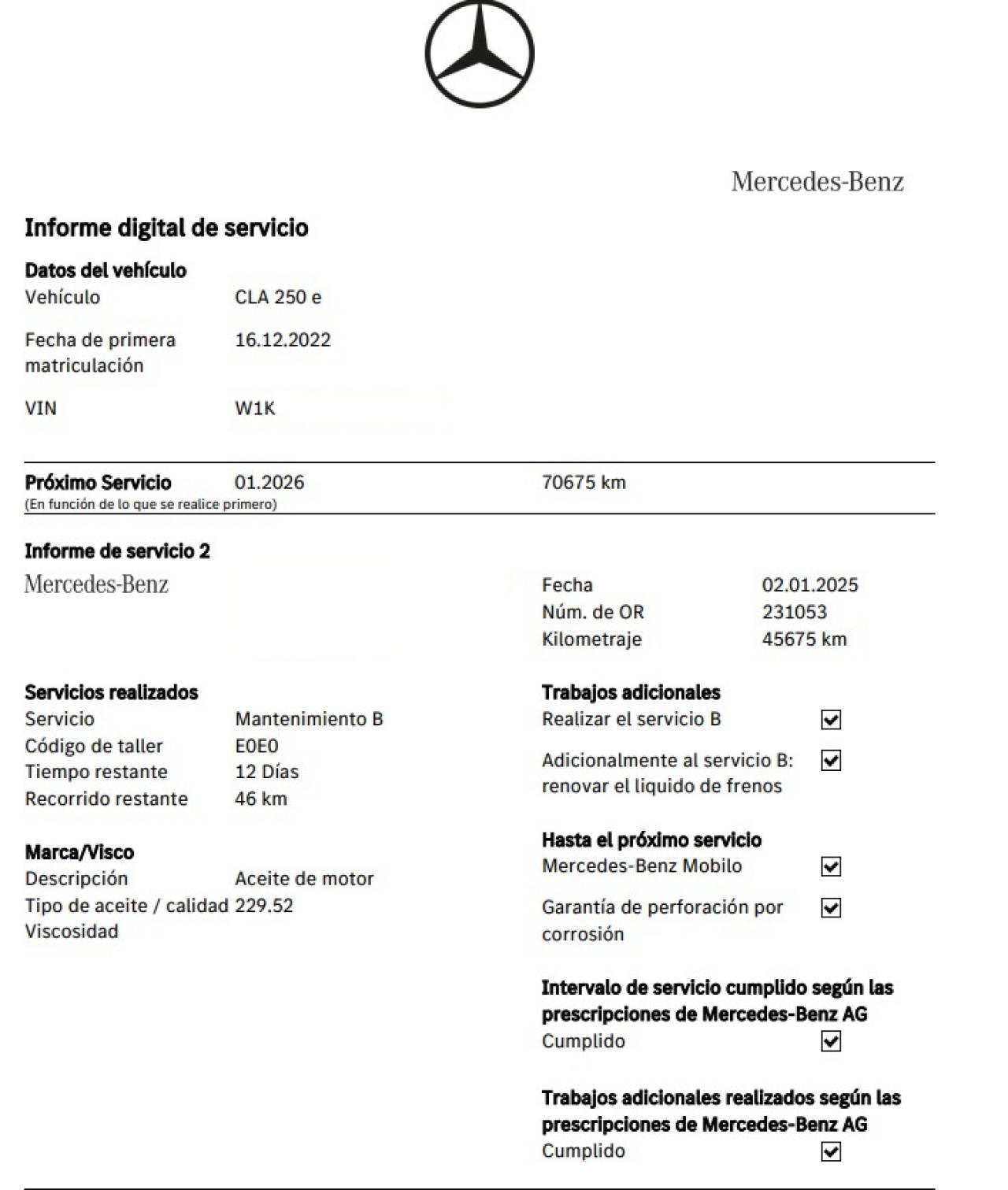 MERCEDES-BENZ CLA en Minoautos