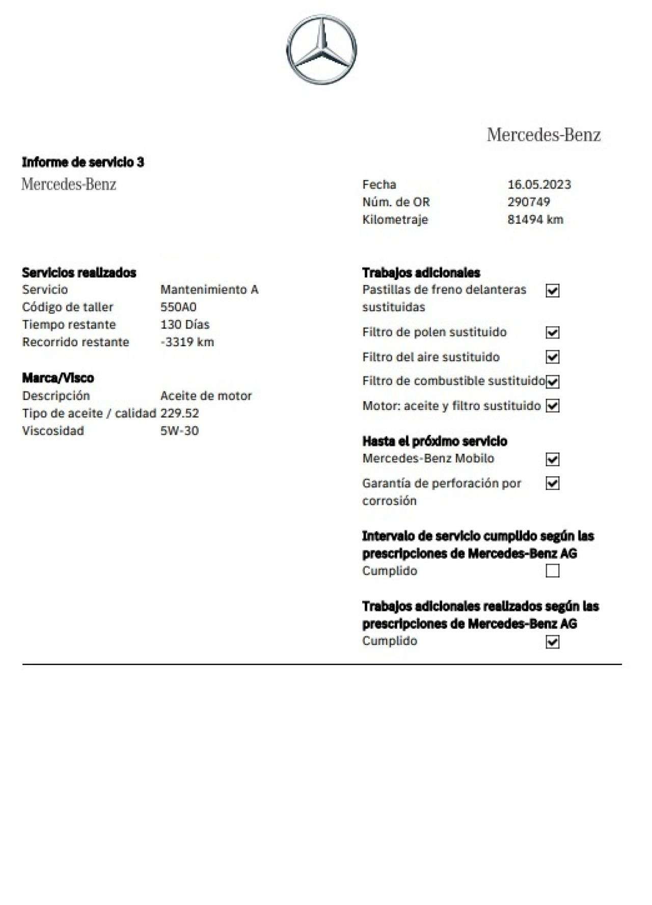 MERCEDES-BENZ CLASE E ESTATE en Minoautos