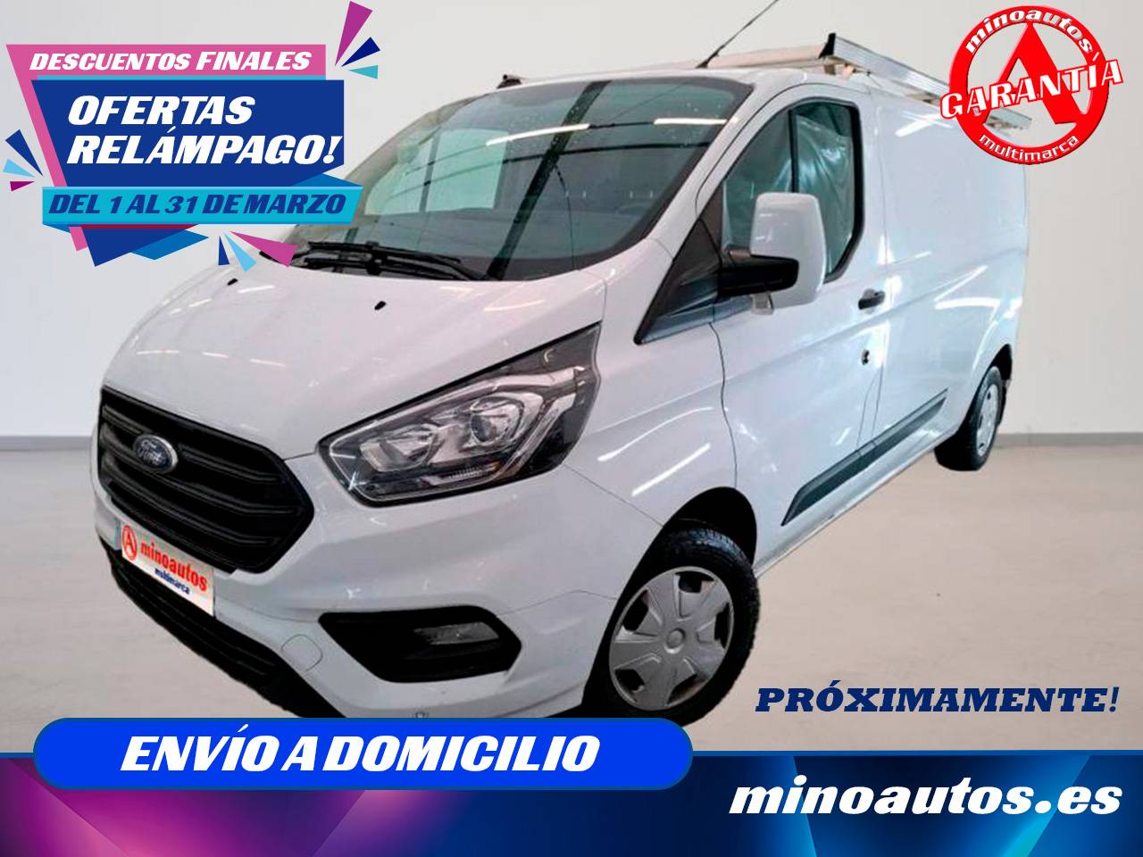 FORD TRANSIT CUSTOM en Minoautos