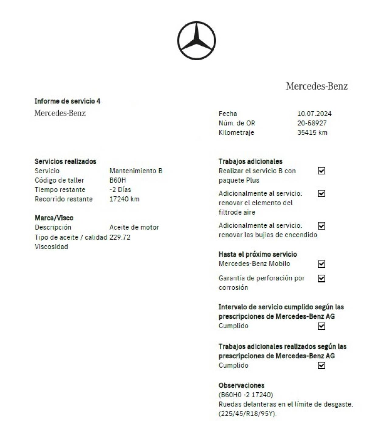 MERCEDES-BENZ CLA en Minoautos